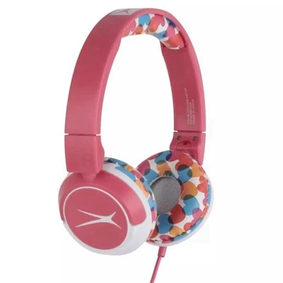 Kid Safe Pink Wired Headphones for Girls Ages 3-5 Volume Limiter BRAND NEW - Image 1 of 4