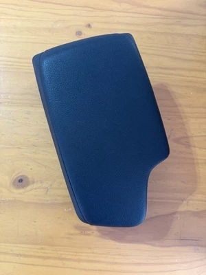 BMW 328i 2012-2016 consola central cuero negro reposabrazos conjunto tapa fabricante de equipos originales Foto 1 de 4