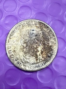 ❤️ 1951 US Mint silver half dollar, Booker T Washington Commemorative (2423)) - Picture 1 of 2