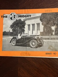 MG TC Midget Deluxe Large Sales Brochure 1949 British Nuffield NEL73A T Series - Foto 1 di 23