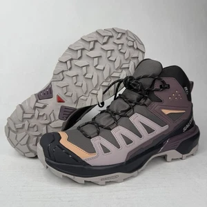 Salomon Women's X Ultra 360 Mid CSWP W Hiking Boots Size 11 Plum 474500 NEW - Picture 1 of 15