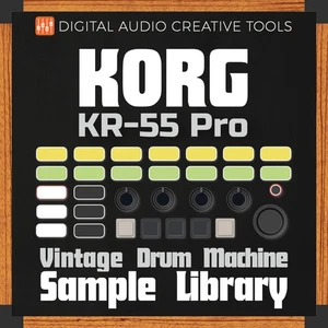 Korg KR-55 Pro Drum Machine Sample Library (12 Samples) - Instant Access - Picture 1 of 3