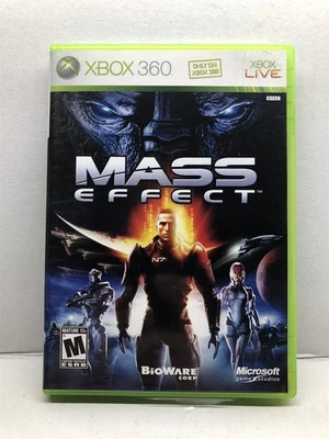 Mass Effect (Microsoft Xbox 360, 2007) Complete w/ Manual - Tested Working - Image 1 of 4