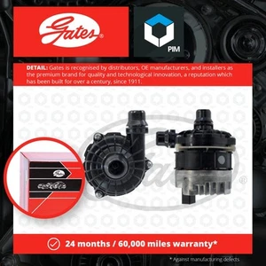 Electric Water Pump fits MERCEDES E300E W213 2.0 2018 on Gates 0005001700 New - Picture 1 of 2