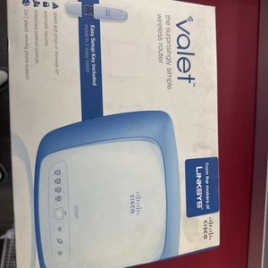 Cisco Valet M10 300 Mbps 4-Port 10/100 Wireless N Router - Bild 1 von 2