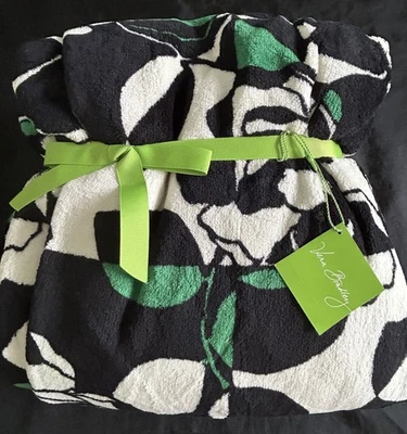 NUEVO Vera Bradley ROSA IMPERIAL Verde Floral 50x80 Polar Manta Regalo Foto 1 de 4