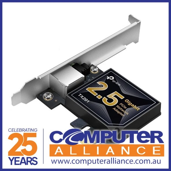 TP-Link TX201 PCIe 2.5 Gigabit Lan Card - image 1 of 1