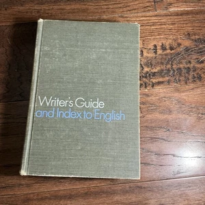 WRITERS GUIDE AND INDEX TO ENGLISH, rare PERRIN rare book FORESMAN & CO. 1950 - Imagen 1 de 7