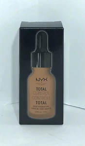 NYX Total Control Drop Foundation Cappuccino TDCF17 - Picture 1 of 4