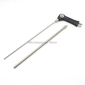 Tubo de succión y riego de pistola laparoscópica de acero inoxidable Φ5/10 x 330 mm - Imagen 1 de 6
