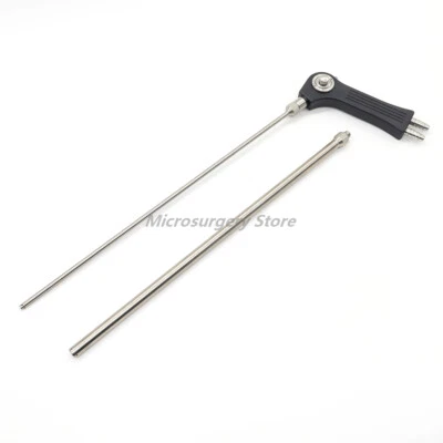 Tubo de succión y riego con forma de pistola laparoscópica de acero inoxidable Φ5/10 x 330 mm Foto 1 de 4