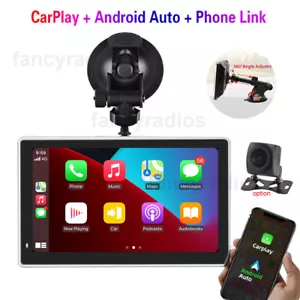 7" Car Apple Carplay Andriod Auto Stereo Touch Screen Car Radio MP5 Player BT - Picture 1 of 12