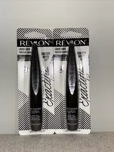 Lot Of 2 Revlon ColorStay Exactify Liquid Liner, 102 Sparkling Black As Pictured - Picture 1 of 1