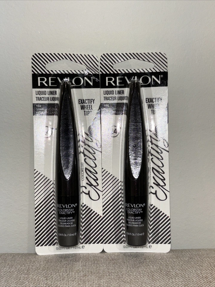 Lot Of 2 Revlon ColorStay Exactify Liquid Liner, 102 Sparkling Black As Pictured - Image 1 of 1