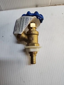 AMERICAN VALVE 2.47-in L 1/2-in Pex Barb Brass Boiler Drain Valve - Afbeelding 1 van 6