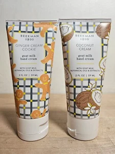 Beekman 1802 - Ingwercreme Cookie & Kokoscreme Ziegenmilch Handcreme 2 oz - Bild 1 von 2