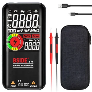 BSIDE Intelligent 9999 Counts Multimeter Digital Display AC/DC Multimeter Y7I9 - Picture 1 of 11