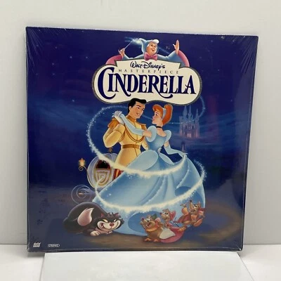The Walt Disney Classic "CINDERELLA" CLV Laserdisc Offers Scan and Pause Sealed! - Image 1 of 2