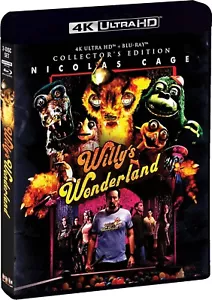 Willy's Wonderland (2021) - 4K UHD Blu-ray - New Sealed - Nicolas Cage - Picture 1 of 3
