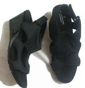 Sandalias informales de cuña bandolino Giovino punta abierta talla 6,5M - Imagen 1 de 12