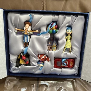 Disney Store 30th Anniversary Pixar Figur Ornament Set 6 Stück Neu - Bild 1 von 11