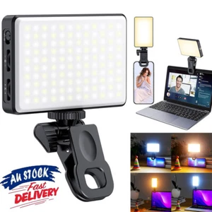 120 LED Mobile Phone Selfie Fill Light Dimmable 2500K-9000K Video Light Portable - Picture 1 of 14