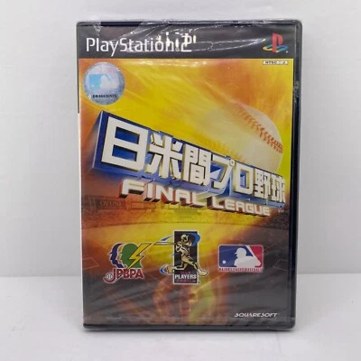 Nichibeikan Pro Yakyu Japan USA Baseball Final League PS2 US Seller - Image 1 of 4