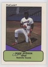 1990 ProCards AAA Future Stars Reggie Jefferson #550 Rookie RC