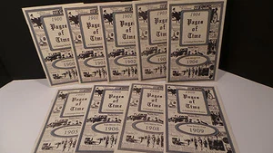 Birth Year Booklet 1900 1901 1902 1903 1904 1905 1906 1908 1909 1910 1911 1912 - Foto 1 di 3