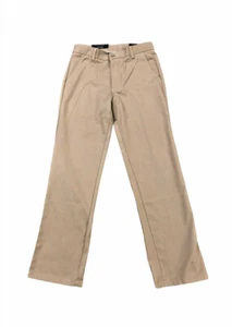 NWT$34 Nautica Boy's School Uniform Khaki Pants Flat Adjustable Waist N8D0039Q - Picture 1 of 9
