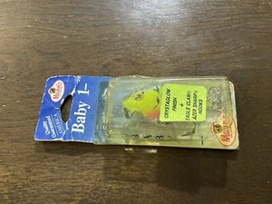 Vintage Mann's Baby 1- Minus Fire Shad Fishing Lure New in Box - Picture 1 of 4