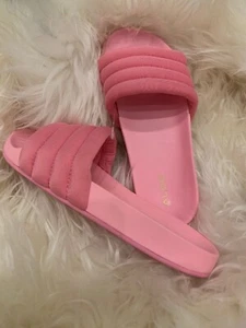 Aldo Damen 7 Slipper Pantoletten Fuschia PInk Edorella flache Sommer Hausschuhe $ 35 neu - Bild 1 von 12