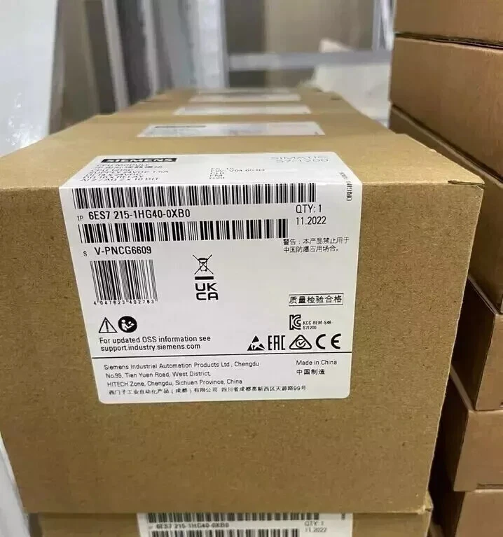 New Siemens SIMATIC S7-1200 CPU 1215C 6ES7215-1HG40-0XB0 6ES7 215-1HG40-0XB0 - Image 1 of 2