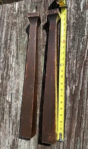 Architectrual Salvaged Piano Legs From An Old Upright 21 in. - Picture 1 of 5
