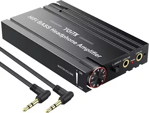 Tragbarer Kopfhöreramp BASS 3.5mm 16-600Ω HiFi-Verstärker für Laptop Computer - Bild 1 von 8