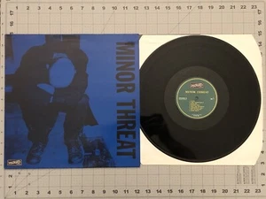 Minor Threat Filler LP Dark Blue Sleeve UK Orig £2.50 Cover Price With Insert - Picture 1 of 6