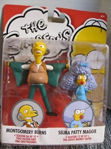 The Simpsons Figures - Montgomery Burns/ Selma Patty Maggie 2013 - Picture 1 of 4