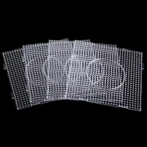 4pcs Hama Beads Pegboards 15cm Beads Template for Making Iron Beads Board-N - Picture 1 of 12