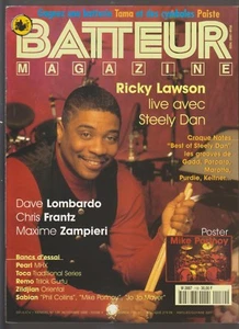 MAGAZINE DRUMMER N°139 RICKY LAWSON / DAVE LOMBARDO / CHRIS FRANTZ / M ZOMPIERI - Picture 1 of 1