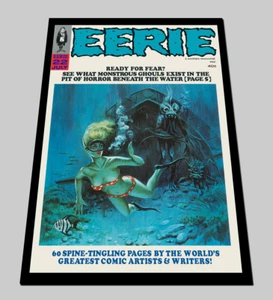 "Póster EERIE #22-Portada de revista Warren-julio 1969-18"" X 24""" - Imagen 1 de 1