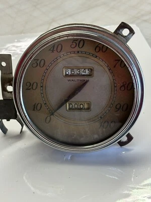 Ford Deluxe 1937 38 39 velocímetro, coche de pasajeros, #2 Foto 1 de 4