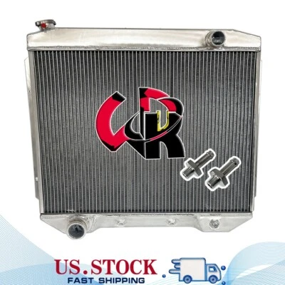 Radiador de aluminio para 1957-1959 58 Ford Skyliner/Victoria Edsel Pacer/Roundup V8 Foto 1 de 4