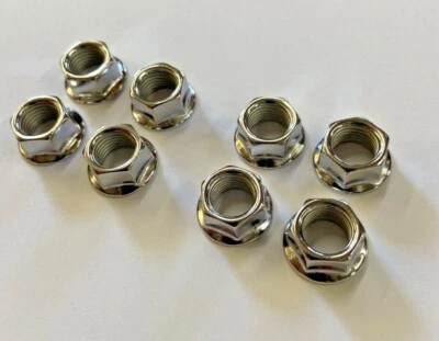 Juego de tuercas de base de cilindro cromadas para cabeza de pala Harley 78-84 Rplcs 16838-78 Foto 1 de 4