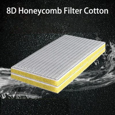 8D Aquarium Filter Cotton High-Density Aquarium Filter Sponge High Permeability - Image 1 of 4