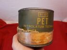 Vintage Petrolatum 1lb Military Grease Can Artillery PET S-743 Nearly Full Auto