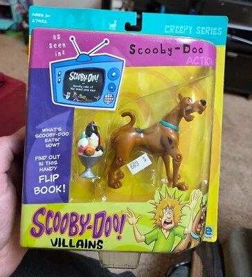 SCOOBY DOO Villains Creepy Series Action Figure w/ Mini Flip Book, New unopened - Image 1 of 3