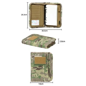 1PCS Raccoglitore ad anelli carta foglia sfusa resistente alle intemperie custodia notebook esterno] - Foto 1 di 15