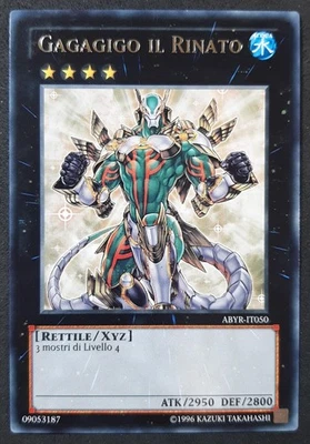 GAGAGIGO IL RINATO Rara in Italiano ABYR-IT050 YUGIOH - Immagine 1 di 2