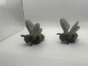 Coppia statuine fattoria ape miele bombi - Foto 1 di 7