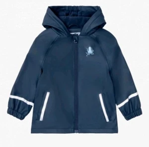 Lupilu Matsch und Buddeljacke Größe 122/128 Fleece Gefüttert NEU BLAU - Bild 1 von 7